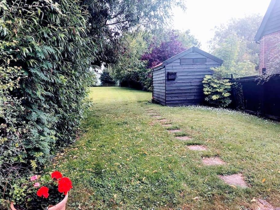 Stunning Barn Conversion Ideal For Large Families Bildeston Exteriör bild